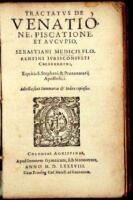 Tractatus de Venatio ne Piscatione et Aucupio