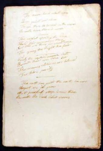 Manuscript Log Book of the Ship Augusta