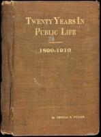 Twenty Years In Public Life, 1890-1910, North Carolina-Tennessee