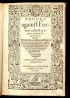 Phisicke against Fortune, as well prosperous, as adverse, conteyned in two Bookes