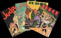 Four issues of Judge Magazine with cover art by E. Simms Campbell