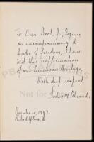 To Secure These Rights: The Report of the President&rsquo;s Committee on Civil Rights - inscribed by a black woman pioneer Sadie M. Alexander
