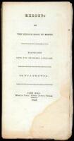 Exodus: Or, The Second Book of Moses. Translated into the Cherokee Language