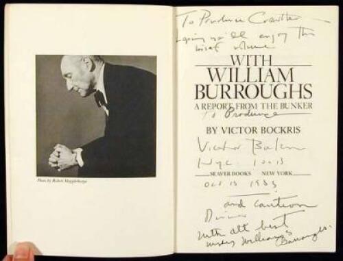 With William Burroughs: A Report from the Bunker