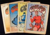 Cyclops Nos. 1-4 with Burroughs' "The Unspeakable Mr. Hart"