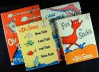 Four titles by Seuss, all first editions