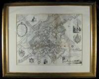 A Plan of the City of Canterbury & the Adjoining Suburbs...