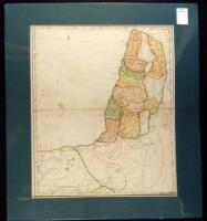 [Manuscript map of Palestine]