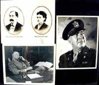 Three original photographs of Edgar Rice Burroughs and a copy photograph of his parents