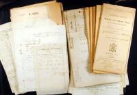 Archive of documents, orders, court records, and related material, concerning the Civil War career of Edward Frederick Browne