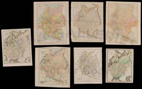 Seven maps of Russia