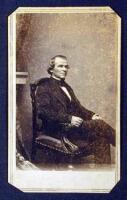 Carte-de-visite portrait of Andrew Johnson