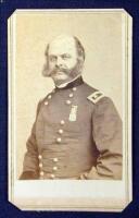 Carte-de-visite portrait of General Ambrose E. Burnside