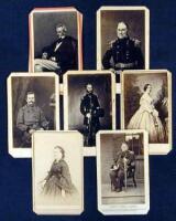 Collection of 23 cartes-de-visite of Civil War figures