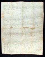 Manuscript Document, Signed by Livingston