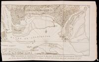 Plan du Havre de Charleston, Montrant la Disposition de la Flotte Britannique...