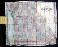 Colton's New Sectional Map of Missouri Compiled from the United States Surveys & Other Authentic Sources, Exhibiting the Sections, Fractional Sections, Counties, Cities, Towns, Villages, Post Offices, Rail Roads & Other Internal Improvements