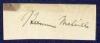 Clipped signature of Melville