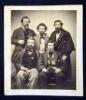 Original albumen photograph of Montana vigilantes
