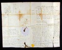Manuscript Document, signed by Schallenberger