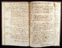 Manuscript Log Book of the Brigs William and Meridian
