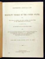 Sixteenth Annual List of Merchant Vessels of the United States, with the Official Numbers and Signal Letters Awarded Them by the Commissioner of Navigation...