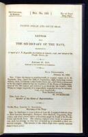 Letter From the Secretary of the Navy, Transmitting a Report of J.N. Reynolds, in relation to islands, reefs, and shoals in the Pacific Ocean, &c.