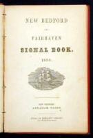 New Bedford and Fairhaven Signal Book, 1850