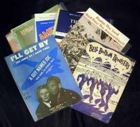 Approx. 14 pieces of sheet music