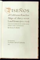 Disenos of California Ranchos: Maps of thirty-seven Land Grants [1822-1846] from the Records of the United States District Court, San Francisco