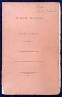 Indian Games: An Historical Research