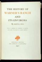 The History of Warner's Ranch