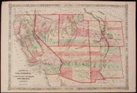 Johnson's California, with Territories of Utah, Nevada, Colorado, New Mexico, and Arizona