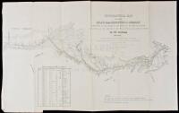 Topographical Map of the Road from Missouri to Oregon, Commencing at the Mouth of the Kansas in the Missouri River and Ending at the Mouth of the Wallah Wallah in the Columbia, In VII Sections.... From the field notes and journal Capt. J.C. Fr&eacute;mont, and f