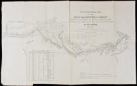 Topographical Map of the Road from Missouri to Oregon, Commencing at the Mouth of the Kansas in the Missouri River and Ending at the Mouth of the Wallah Wallah in the Columbia, In VII Sections.... From the field notes and journal Capt. J.C. Frémont, and f