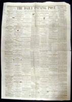 The Daily Evening Post, Carson City, Nevada