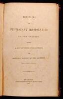 Memorials of Protestant Missionaries to the Chinese: Giving a List of Their Publications, and Obituary Notices of the Deceased. With Copius Indexes.