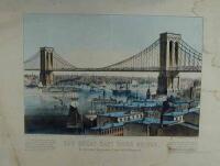 The Great East River Bridge to Connect the Cities of New York & Brooklyn