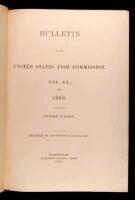 Investigations of the Aquatic Resources and Fisheries of Porto Rico by the United States Fish Commission Steamer Fish Hawk in 1899