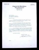 Typed letter, signed by Nixon