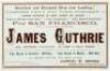 JAMES GUTHRIE - 3