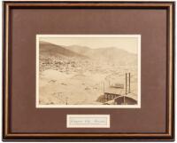 Albumen print of Virginia City, Nevada