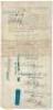 Stock certificate for the Boston Consolidated Mining Company, Bodie District, Mono Co., California - 2