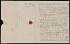 Archive of 10 holograph letters and documents to or from William Shepard Wetmore, China Trade merchant and supercargo - 2