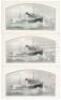 Three sailing cards for steamers from New York to Hawaii with stops on the West Coast - 2
