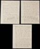 Archive of 10 holograph letters and documents to or from William Shepard Wetmore, China Trade merchant and supercargo - 5