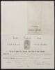 Civil War military appointment document of Private George E. May to the A. Company, 51st Regiment of New York State Militia, Sept. 28th, 1863