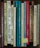14 large volumes of art plus others