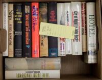 Shelf of modern literature