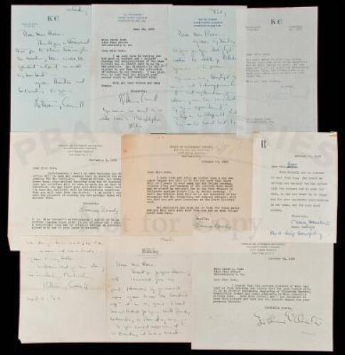 Collection of letters from American stage actress Katherine Cornell